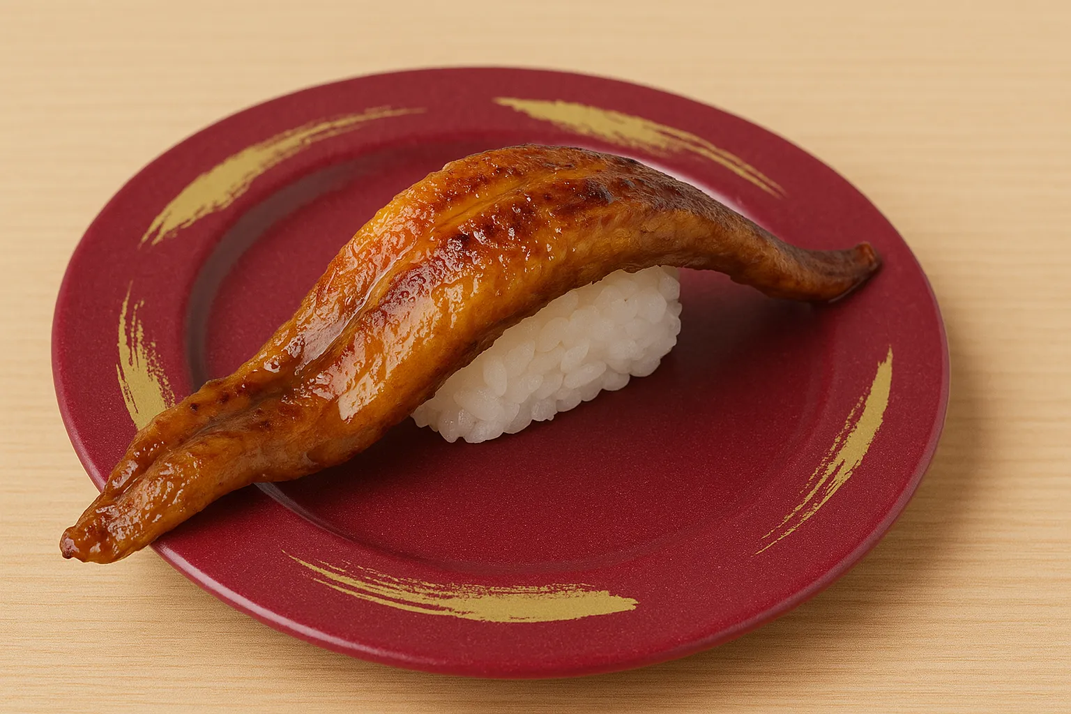 Grilled Eel in one Sushiro Singapore Plate