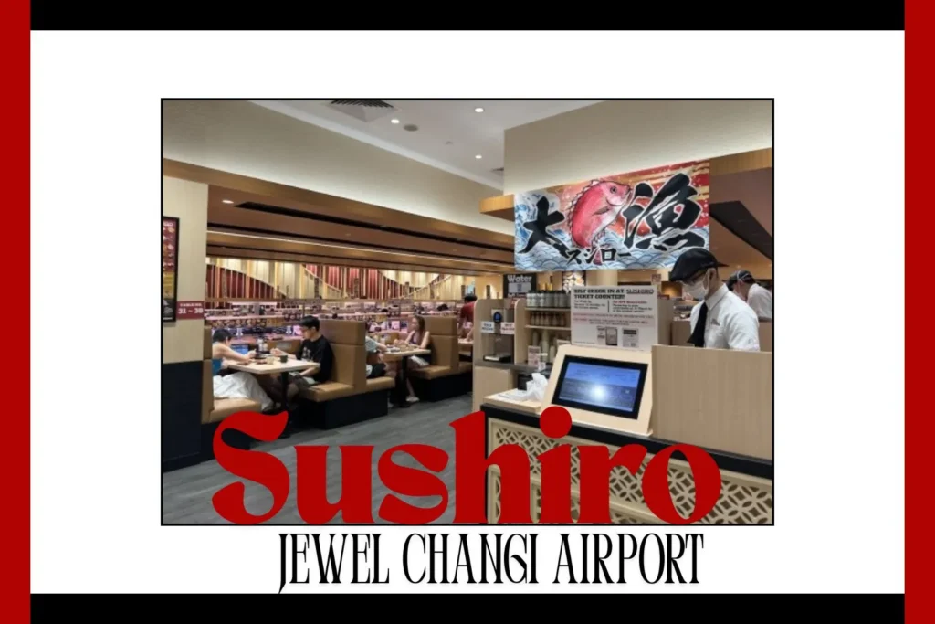 An Image of Sushiro Jewel Changi Airport Outlet in Singapore